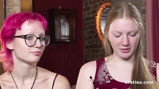 Freshmen - Skater girl Zoe T and metal fan Tonja play with sexy toys - 14 image