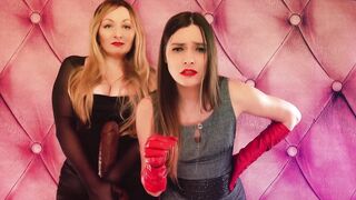 Femdom POV: Sissification, Dirty Talk, Sph, CEI, JOI. Arya Grander and Mistress Priest - 3 image