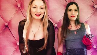 Femdom POV: Sissification, Dirty Talk, Sph, CEI, JOI. Arya Grander and Mistress Priest - 5 image