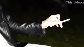 First I treated the stranger girl to a cigarette, and then I treated her to my pussy - Lesbian Illusion Girls - 5 image