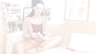 Ersties - Pinko Reads Her Poetry To You Before Masturbating With a Toy