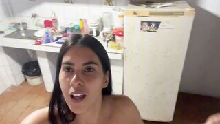 Hidden cameras ! What a slut, my slut, she gets upset and horny when I clean, that's why we fornicate like capulino lesbians - 2 image