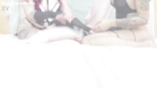 I fuck my friend's pussy with my strapon - 3 image