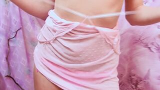 Two teen lesbians pleasing each other in the bathroom - 2 image