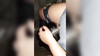 We fuck with our neighbor in the barn so that no one catches us, because this is our secret - Lesbian-illusion