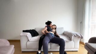 Paying my roomie the rent with lesbian sex - 7 image