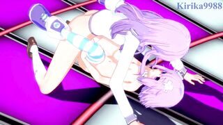 Neptune and Nepgear intense lesbian play and futanari sex. - Hyperdimension Neptunia Hentai - 12 image