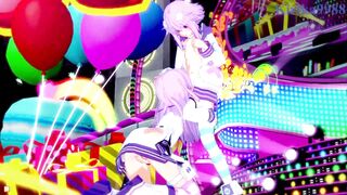Neptune and Nepgear intense lesbian play and futanari sex. - Hyperdimension Neptunia Hentai - 3 image