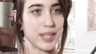 Ersties - Sweet hamburger Effie masturbates with fingers - 13 image