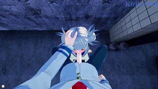 Himiko Toga and Ochako Uraraka intense lesbian play and intense sex. - My Hero Academia Hentai - 9 image