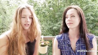 Ersties - Alba licks sweet Lisa M.'s smooth pussy - 8 image