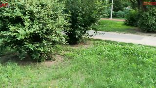 Public lesbian sex and exhibitionism between two cute girlfriends - DOLLSCULT - 7 image