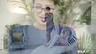 Lesbian Grandma and Teen Gabie Cum Together - 12 image