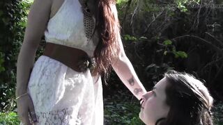 Bella Rossi Missy Minks pleasuring each other in outdoor - 8 image