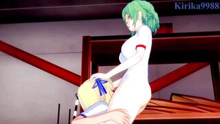 Hikage, Katsuragi and Yomi intense lesbian play. - Senran Kagura Hentai - 3 image