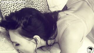 Big Boobs Milf with Pretty Shaved Pussies Fucking Big Cock Stud - 5 image