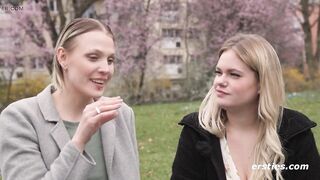 Ersties - Nina C and Emma K have anal sex with a strapon. - 11 image
