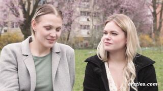 Ersties - Nina C and Emma K have anal sex with a strapon. - 7 image