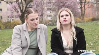 Ersties - Nina C and Emma K have anal sex with a strapon. - 9 image