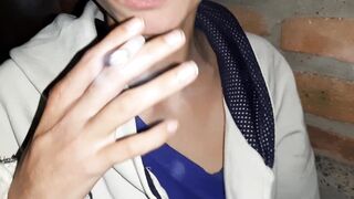 I brought a stranger schoolgirl from the club to my house to fuck - Lesbian-candys - 7 image