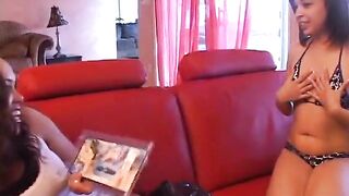 Two marvelous ebony lesbian girls are fucking each other - 2 image