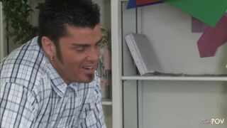 Two blonde lesbians are fucking each other on the table with flair and intensity - 2 image