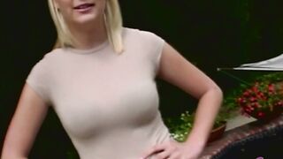 A Wonderful Black Bimbo Bangs with Dildos This Sexy Blonde Chick Anally and Vaginally - 3 image