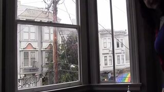 Two Brunettes and One Blonde Kiss and Spoil Their Wet Pussies with Toys - 1 image