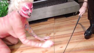 Intimate Moment Dressed as Cats - 4 image