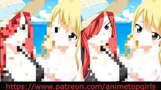 Erza Fucks Lucy - Fairy Tail - 12 image