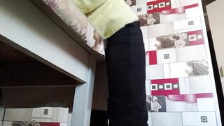 Stepsister masturbates solo with multiple orgasms - Lesbian_Illusion - 13 image