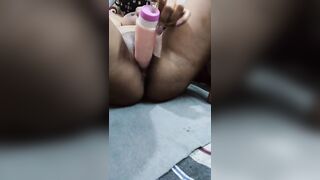 Indian girl fuck in hanky and dildo silicon - 13 image