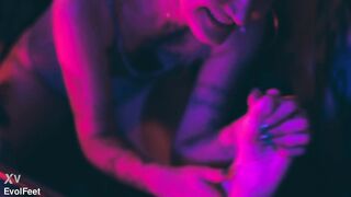 Sexy Bia With Feet Restraint To Tickle And Worship - 11 image