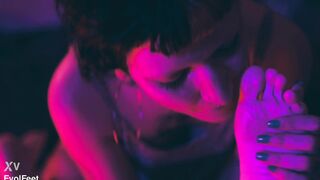 Sexy Bia With Feet Restraint To Tickle And Worship - 14 image