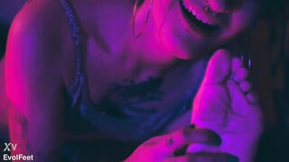 Sexy Bia With Feet Restraint To Tickle And Worship - 2 image