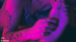 Sexy Bia With Feet Restraint To Tickle And Worship - 3 image