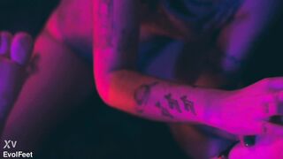 Sexy Bia With Feet Restraint To Tickle And Worship - 7 image