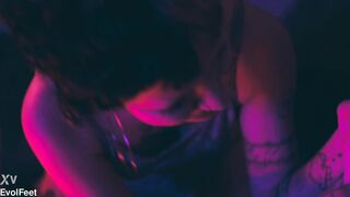 Sexy Bia With Feet Restraint To Tickle And Worship - 9 image