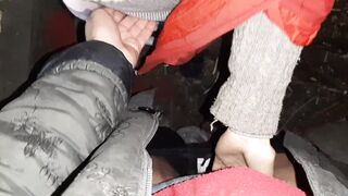 Our autumn romantic sex in a hut - Lesbian-illusion - 7 image