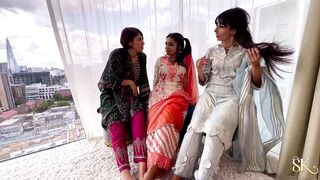 SAHARA KNITE - Desi Bhabhi Threesome - 3 image