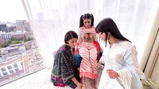 SAHARA KNITE - Desi Bhabhi Threesome - 7 image