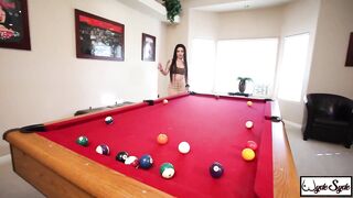 Best Pool Game! Lesbians Kris Riot & Harmonie Marquis Had A Lot Of Fun - 2 image