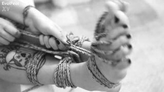 My Bound Feet Are Suckable For You?