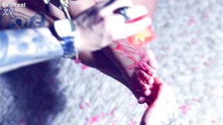 Captive Unicorn For Foot Worship And Wax Play