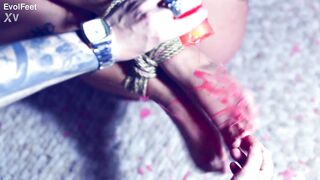 Captive Unicorn For Foot Worship And Wax Play