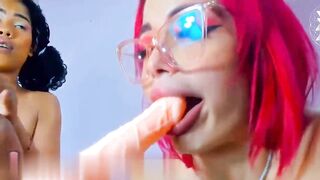 omg! the hottest thing you will see today from horny lesbians - INTENSE KISSES AND PUSSY LICKING - 2 image