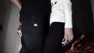 We hotly rub our pussies on the pillow and cum at the same time - 13 image