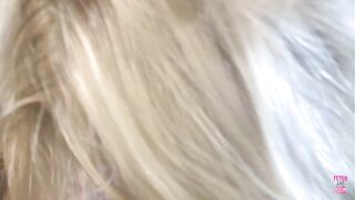 A horny blonde gets captured and fucked anally by a BDSM guy and a girl - 2 image