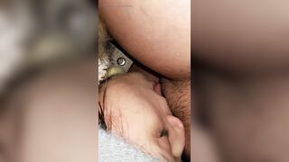 My neighbor licks my pussy in an abandoned barn so that no one knows that we are lesbians - 10 image