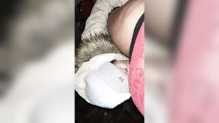 My neighbor licks my pussy in an abandoned barn so that no one knows that we are lesbians - 12 image